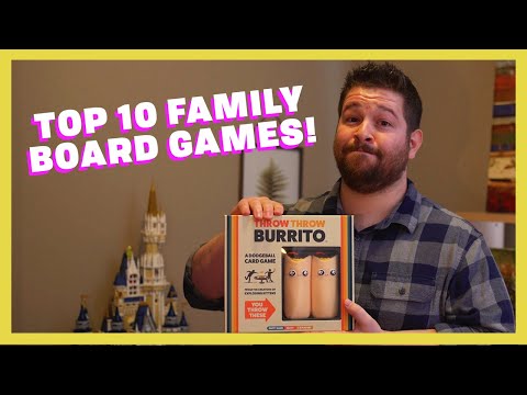 Family Board Games // Top 10