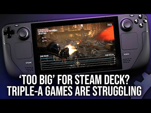 'Too Big' For Steam Deck: AAA Games Are Struggling On Valve's Handheld