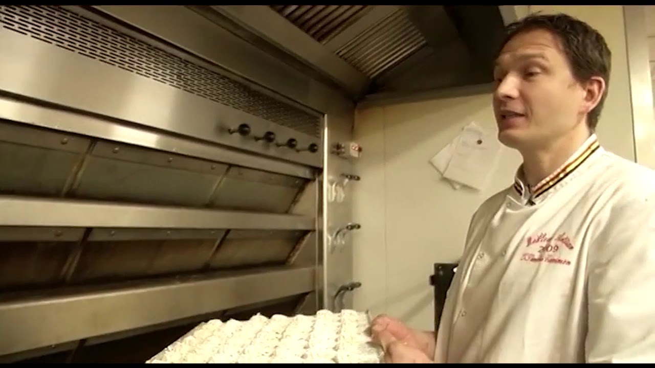 Cuire et dresser des baisers de Malmedy