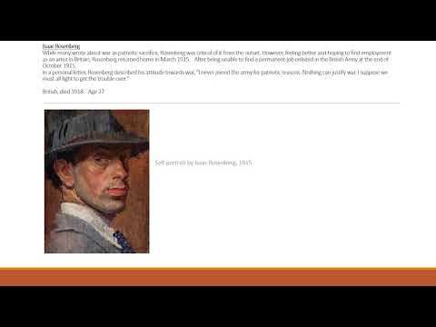 Effects of WW1 on Art