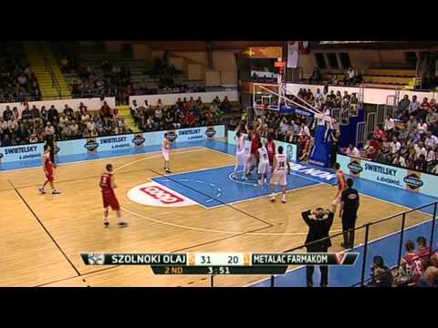 ABA Liga 2014/15, Round 02 match: Szolnoki Olaj - Metalac Farmakom