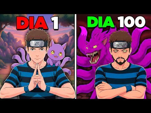 100 Dias na NARUTO JEDY com A JUUBI DO INFINITO - O FILME