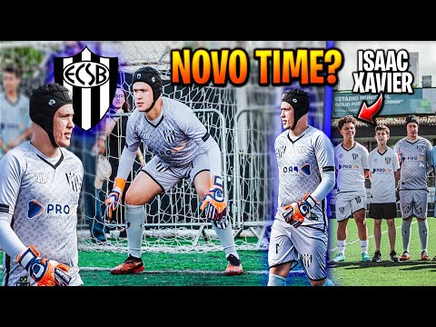 I BECAME GOALKEEPER FOR SÃO BERNARDO AND I'M GOING TO PLAY IN THE COPINHA WITH ISAAC!