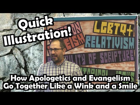 How Apologetics and Evangelism Go Together Like a Wink and a Smile - Mark Sohmer - Luke-15.org