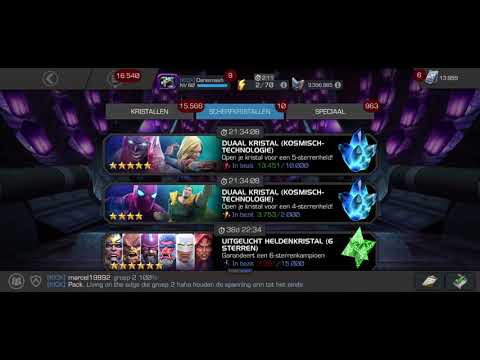 Mcoc crazy 5star dual crystal luck!😍🥰🤩😎