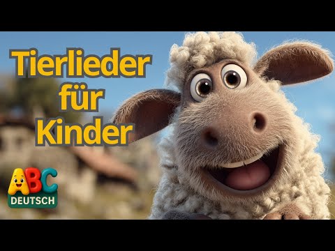 Tierlieder für Kinder 🐾🎵 | Lustige & lehrreiche Lieder über Tiere, Zoo & Wald