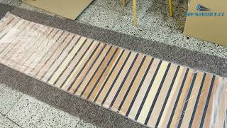 Kuchyňský panel ABS plast Vertical boards 3000x600mm 1,5mm