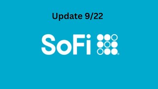 SOFI Update 9/22 | Count Updates | Is It Clear That One Is More Likely Than The Other? $36 Soon?