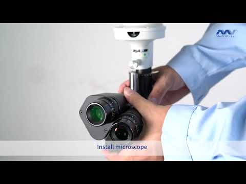 Installation video of slit lamps S360/S360S with AT20 table