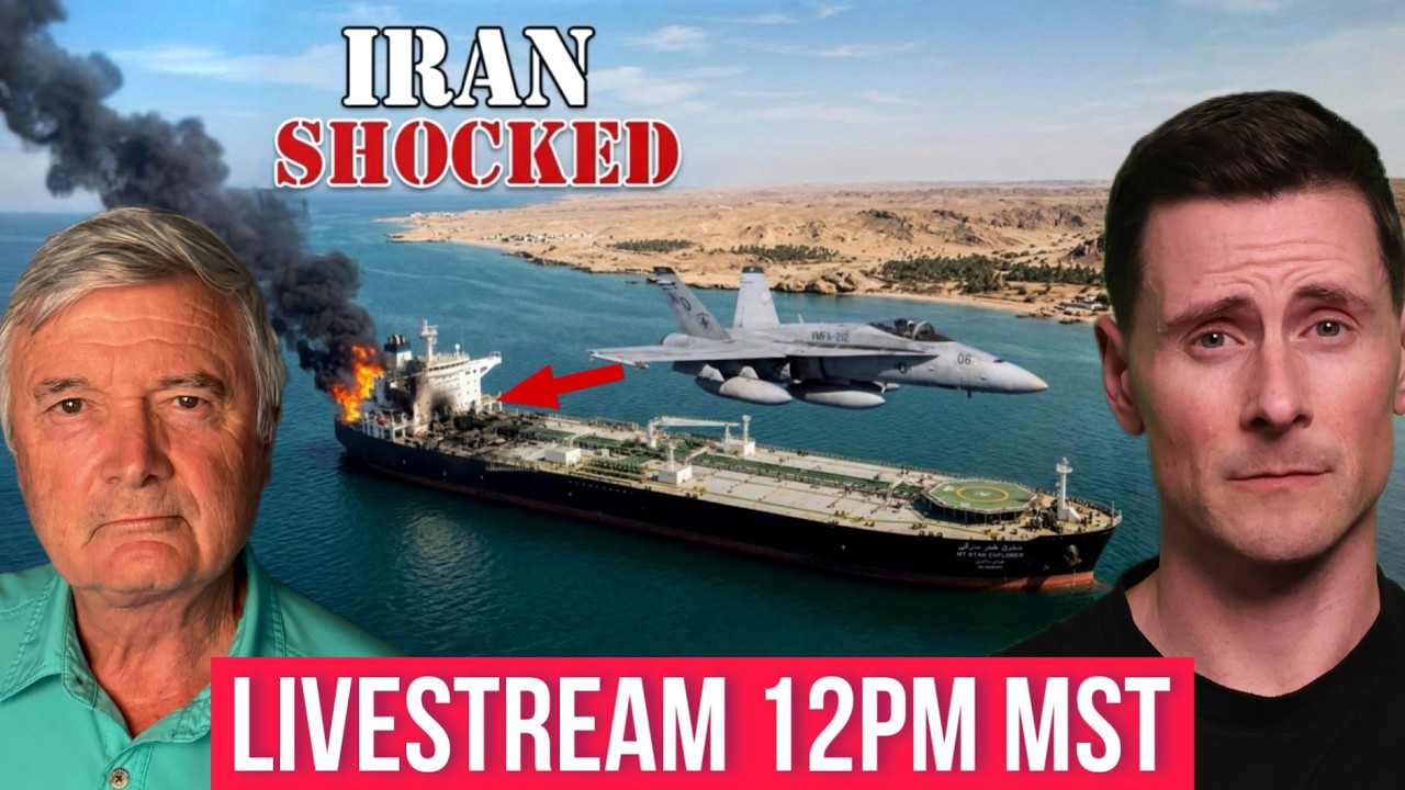 U.S. F-18's Decimated Iran’s Prized Oil Tanker In Strait Of Hormuz LIVESTREAM