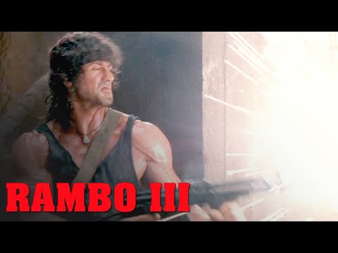 'Rambo's Gun & Grenade Onslaught' Scene | Rambo III