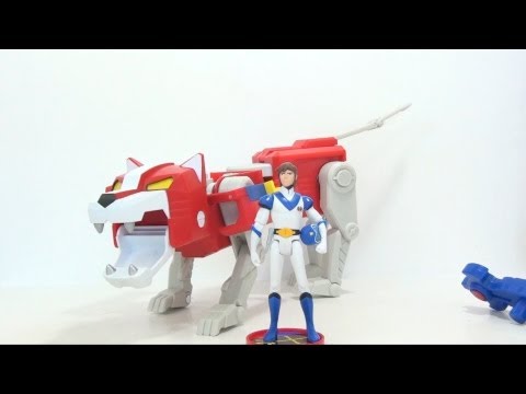 Video Review of the Mattycollector.com Voltron: Red Lion with Lance