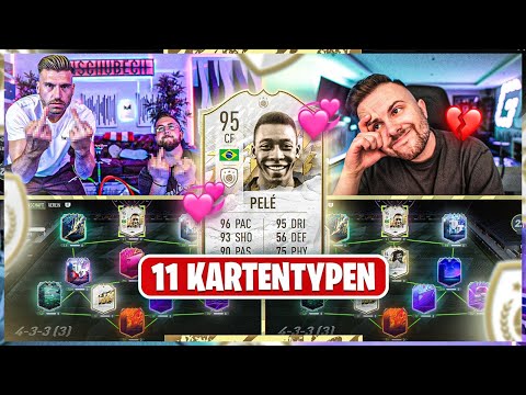 Wenn dein GEGNER nicht GESCHLAFEN hat ..☠️😴11 KARTENTYPEN SBB vs GamerBrother ⭐️ FIFA 22