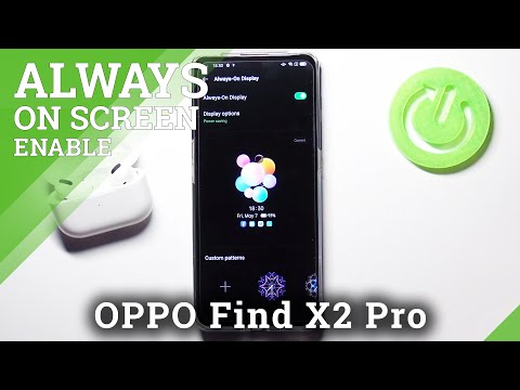 Turn Off Always On Display - Manage Lock Screen Options on OPPO Find X2 Pro