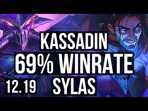 KASSADIN vs SYLAS (MID) | 22/0/10, Legendary, 69% winrate | EUW Master | 12.19