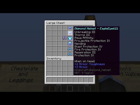 How to Get God Armor in Survival Minecraft (Java 1.14-1.14.2)