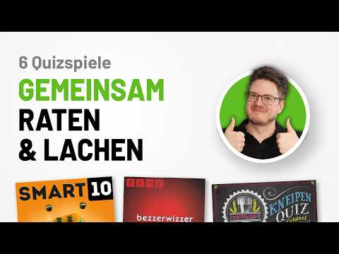 6 geniale Quizspiele für den Spieleabend