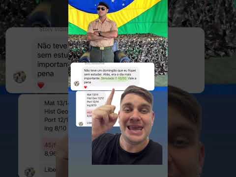 Acertou 45 questões na ESA e passou