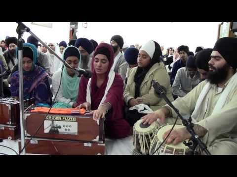 Bibi Sahibnoor Kaur Jee (Chicago), Los Angeles AKJ Smaagam Nov 2013