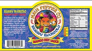 Tahiti Joe's Hot Sauces Maui Pepper Co.'s "Berry Mangolo" Mango Hot Sauce Review