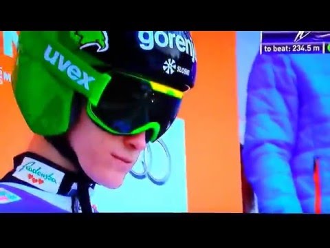 Peter Prevc 244m! Another record broken! 16.01.2016