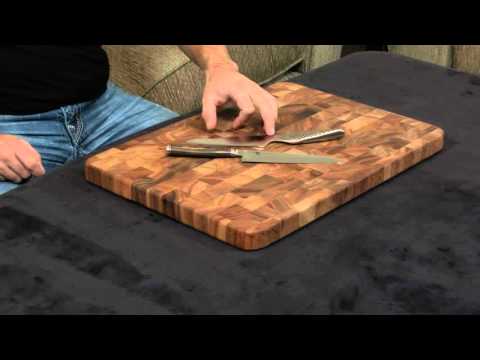 Shun Premier vs. Global — Utility Knife.