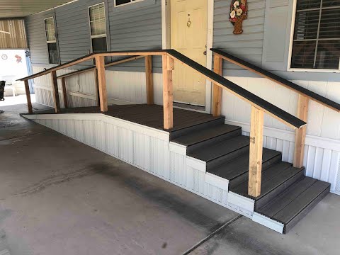 How to build a free standing ramp