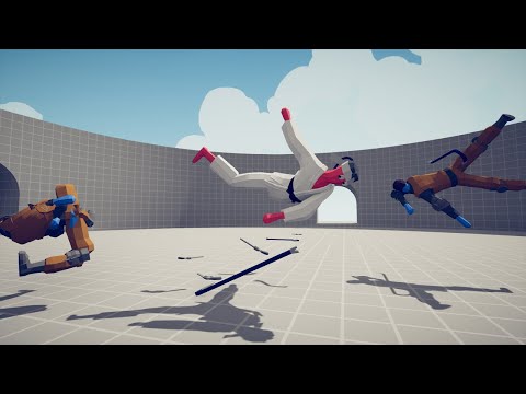 ONE KICK KEVIN vs 6x UNIT (MODERN FACTION) - TABS - Totally Accurate Battle Simulator