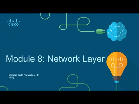 Module 8  - Network Layer - INTRODUCTION TO NETWORKS - CCNA 1