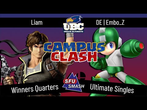 Campus Clash - Winners Quarter Finals - Liam (Richter) Vs. DE | Embo_Z (Mega Man) - SSBU