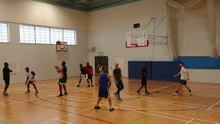 5 on 5 Basketball Full Court Pickup Game TT #54 19