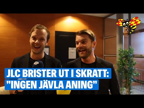 Frågan får JLC att brista ut i skratt: ”Ingen jävla aning”