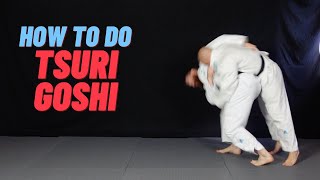 How To Do Tsuri Goshi || From The Lapel