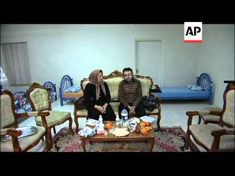 WRAP Sakineh Ashtiani's son freed ADDS Ashtiani meeting son