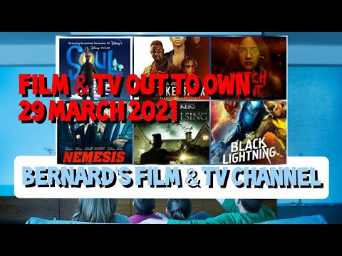 FILM & TV OUT TO BUY ONLINE AND IN STORE (UK) 29 MARCH 2021