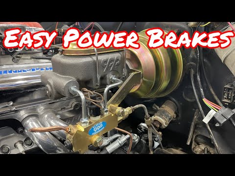 How To Install Power Brakes On A Classic Car - 1966 Impala, Bel air, Caprice, Biscayne
