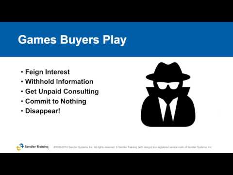 Games Buyers Play Webinar with InsideSales & Sandler Training