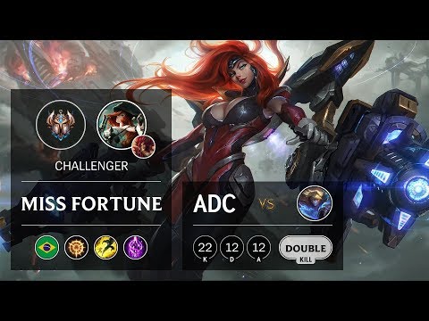 Miss Fortune ADC vs Ezreal - BR Challenger Patch 9.24