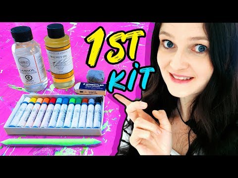 OIL PASTEL DRAWING KIT FOR BEGINNERS 🖍 Starter Kit + Supplies List