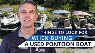 Buying a Used Pontoon Boat