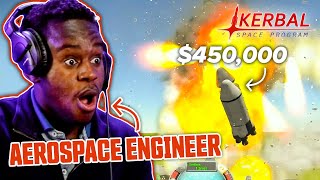 Aerospace Engineer Builds the Most Expensive Rocket in Kerbal Space Program