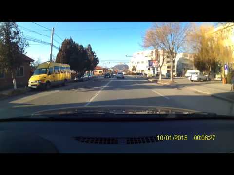 drive to downtown deva Romania 2017