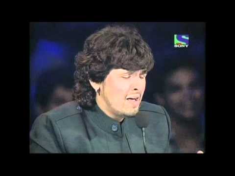 X Factor India - Sonu Nigam does the female part of Aaj Ki Raat- X Factor India - Episode 22 - 29th Jul 2011