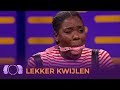 Had IMANUELLE GRIVES deze GAGBAL ook al THUIS!?! | De Gordon tegen Dino Show