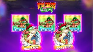 🎣 BIG BASS FROZEN LAKE – INSANE BIG WIN! ❄️🎰 GOLDEN FISH! 💥