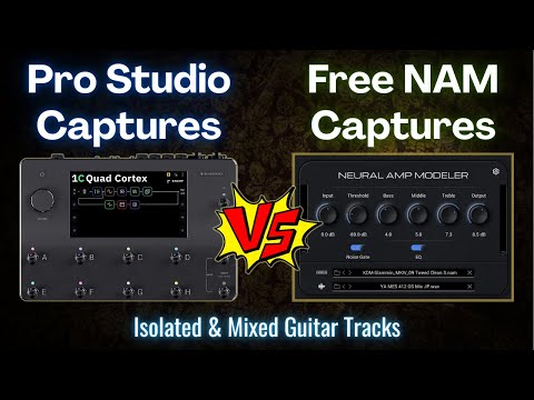 Quad Cortex vs NAM | Pro Studio Captures vs Best Free NAM | Amp Profiles Comparison