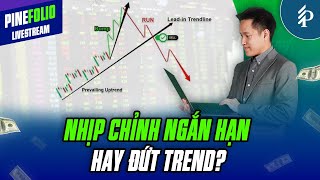 Khi nào nhịp chỉnh của VN-Index kết thúc? Thị trường đã an toàn chưa? | Livestream PineFolio
