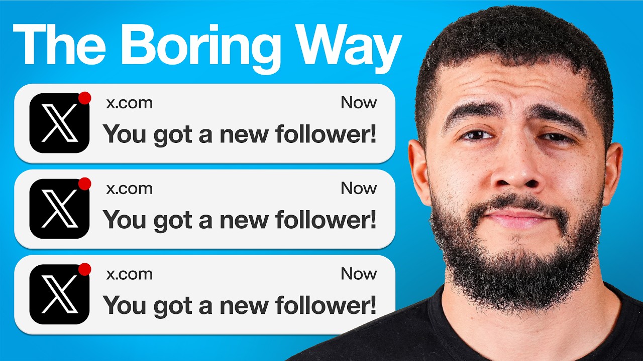 This is Boring, But You’ll Hit 10,000 X/Twitter Followers Fast