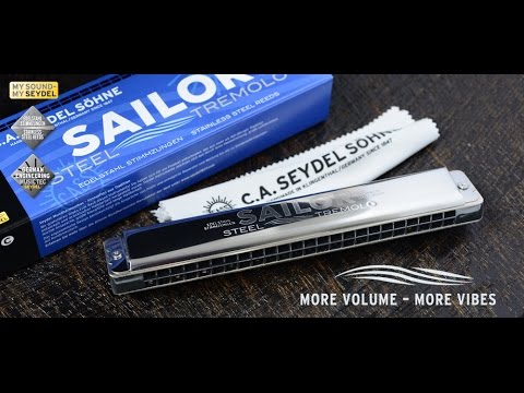 Губна гармоніка SEYDEL SAILOR STEEL C (26480C)