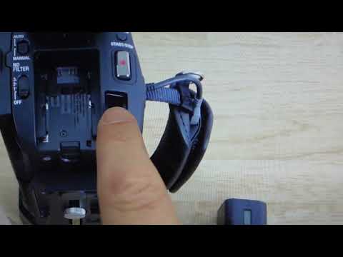 Sony Camcorder | How to Charge the Battery | Camera